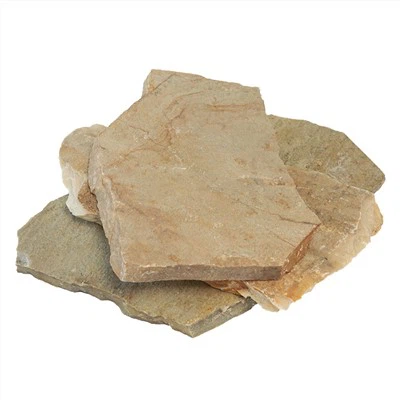Backyard Landscaping Flagstone Beige
