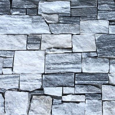 Pannello di rivestimento in pietra naturale grigio nuvola