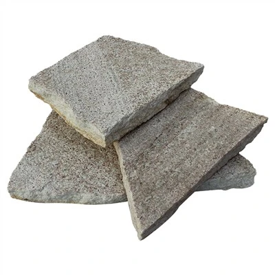Paesaggio Lastricato Quarzite Linea Dorata
