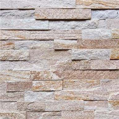 Pannello Ledger da parete naturale in quarzite Golden Line