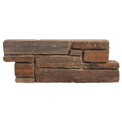 Rustico 8 cm di mattoni di scisto naturale